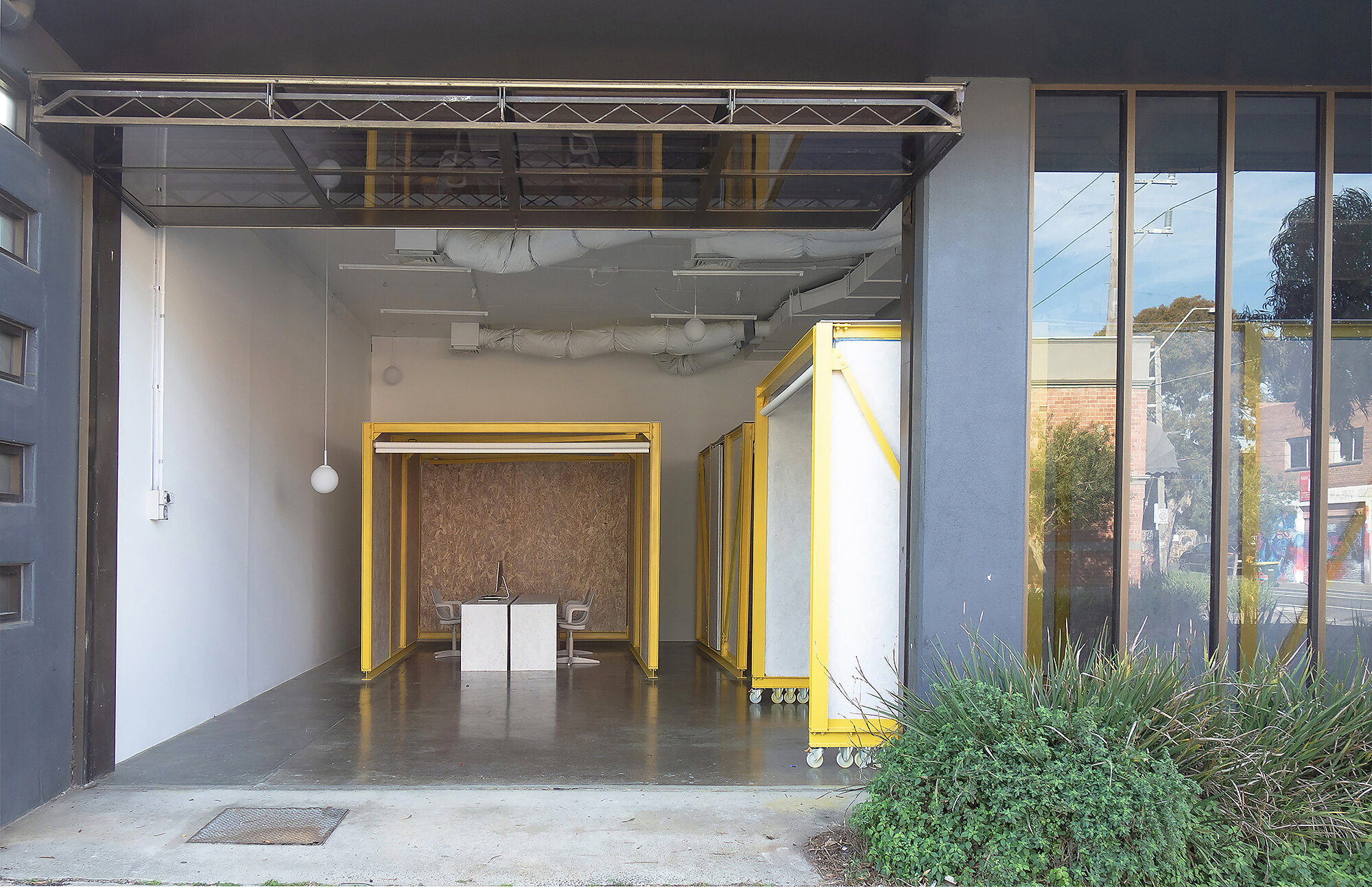 Interior photograph of NTS Space by Felix Bardot